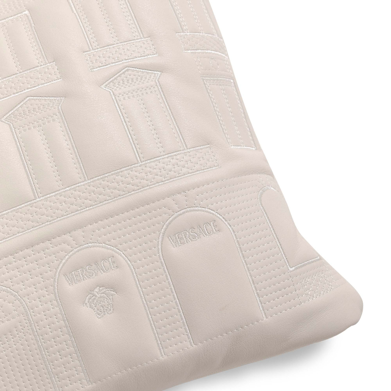 Versace N°12 Leather Cushion, view 6