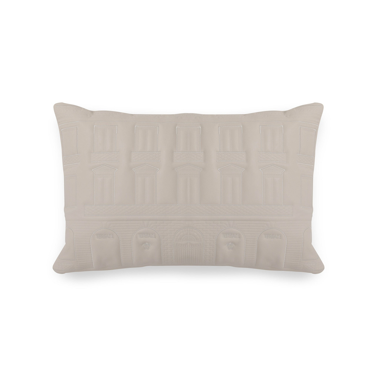 Versace N°12 Leather Cushion, view 9