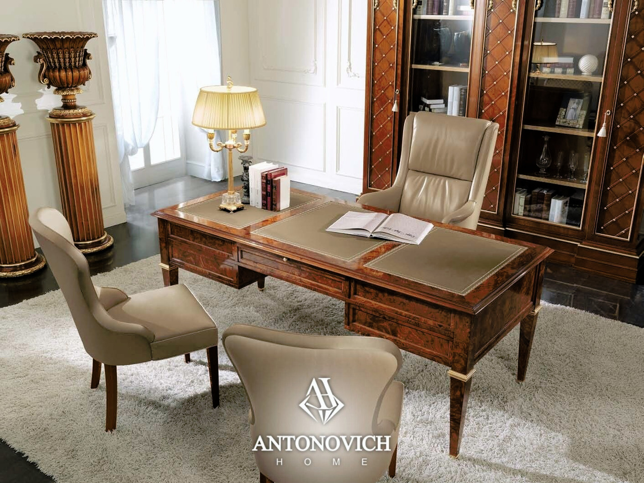 Ceppi Style Writing Desks for Home Offices, view 2
