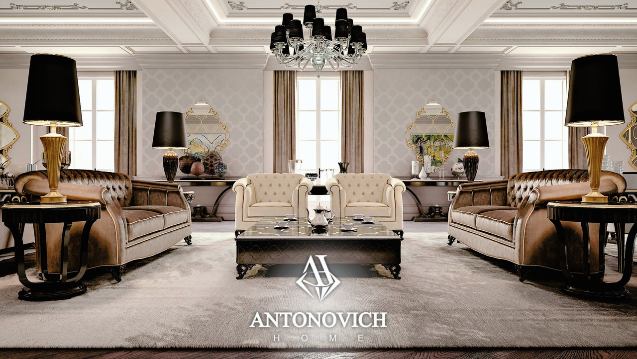 House of art PARIS Living Room by Carpanese Home, view 3