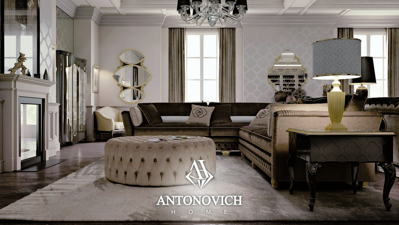 House of art PARIS Living Room by Carpanese Home, view 8