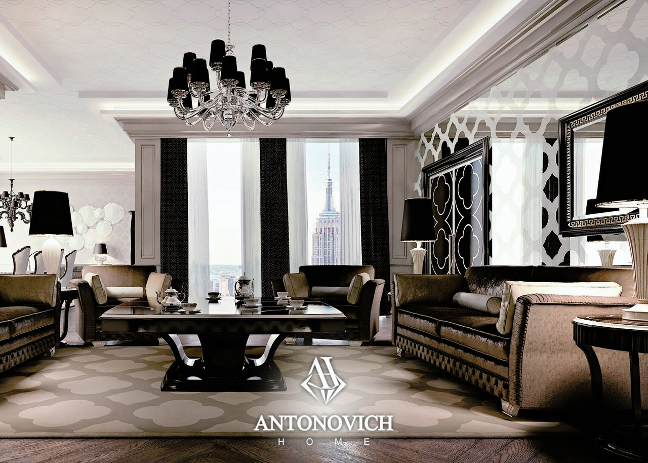 House of Art New York Living Room by Carpanese Home, view 2