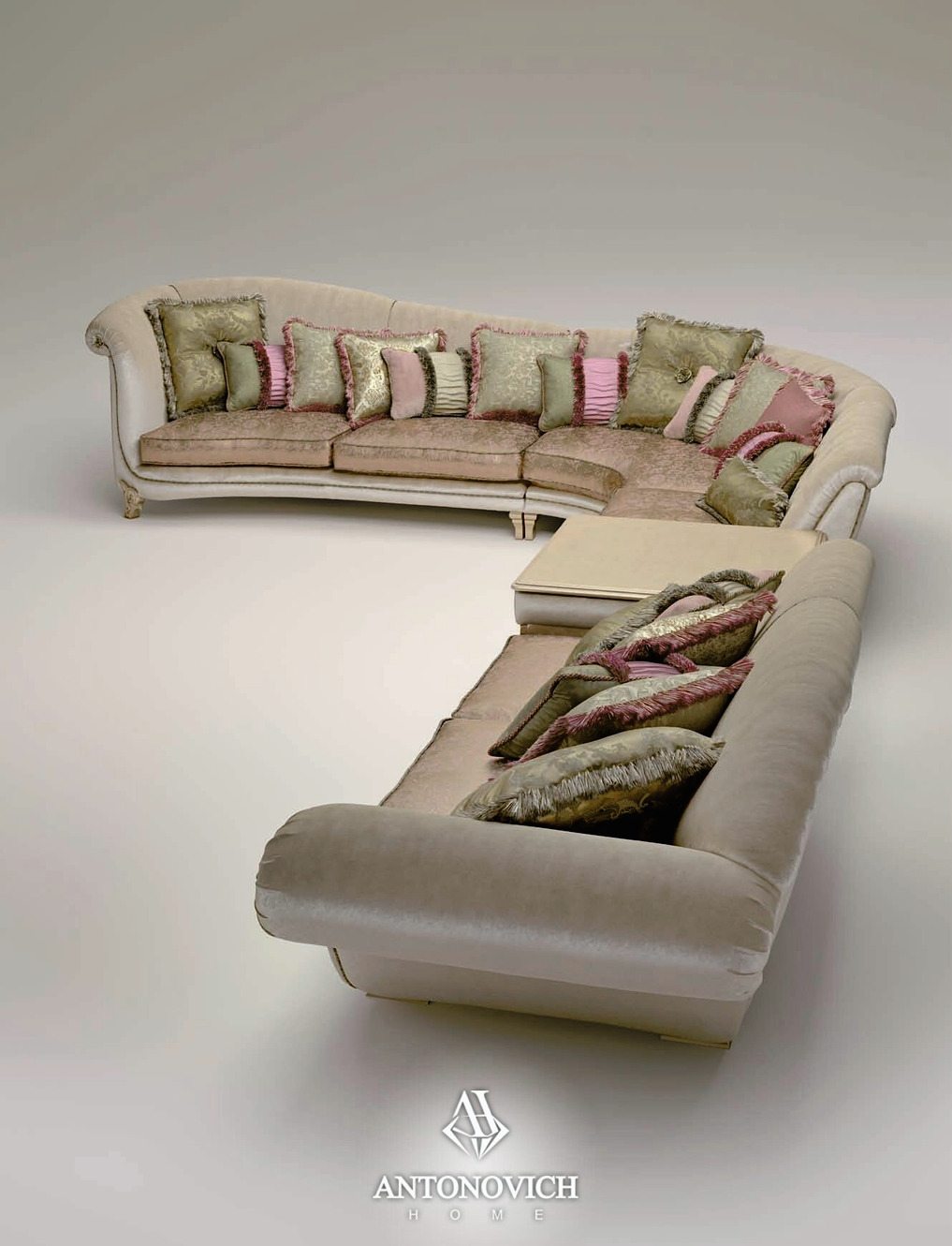 BRUNO ZAMPA Da Vinci Sofa, view 3