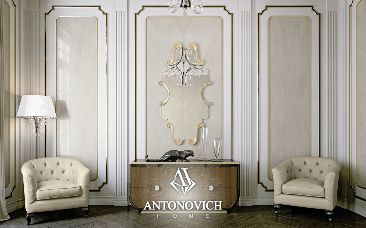Pregno Riverside Art Deco Bedroom Furniture, view 5