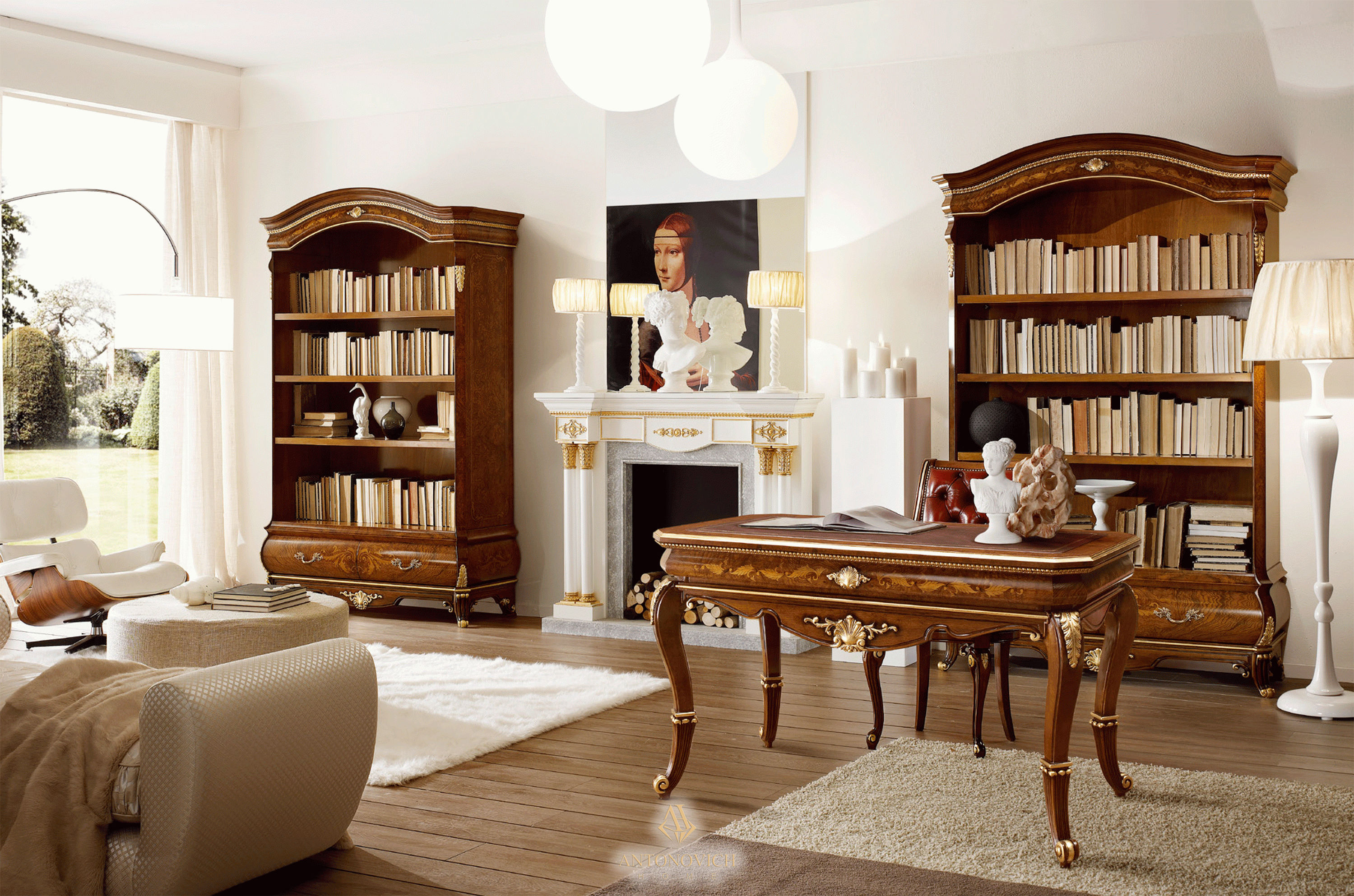 Grilli Rondo Classic Home Office Furniture, view 3