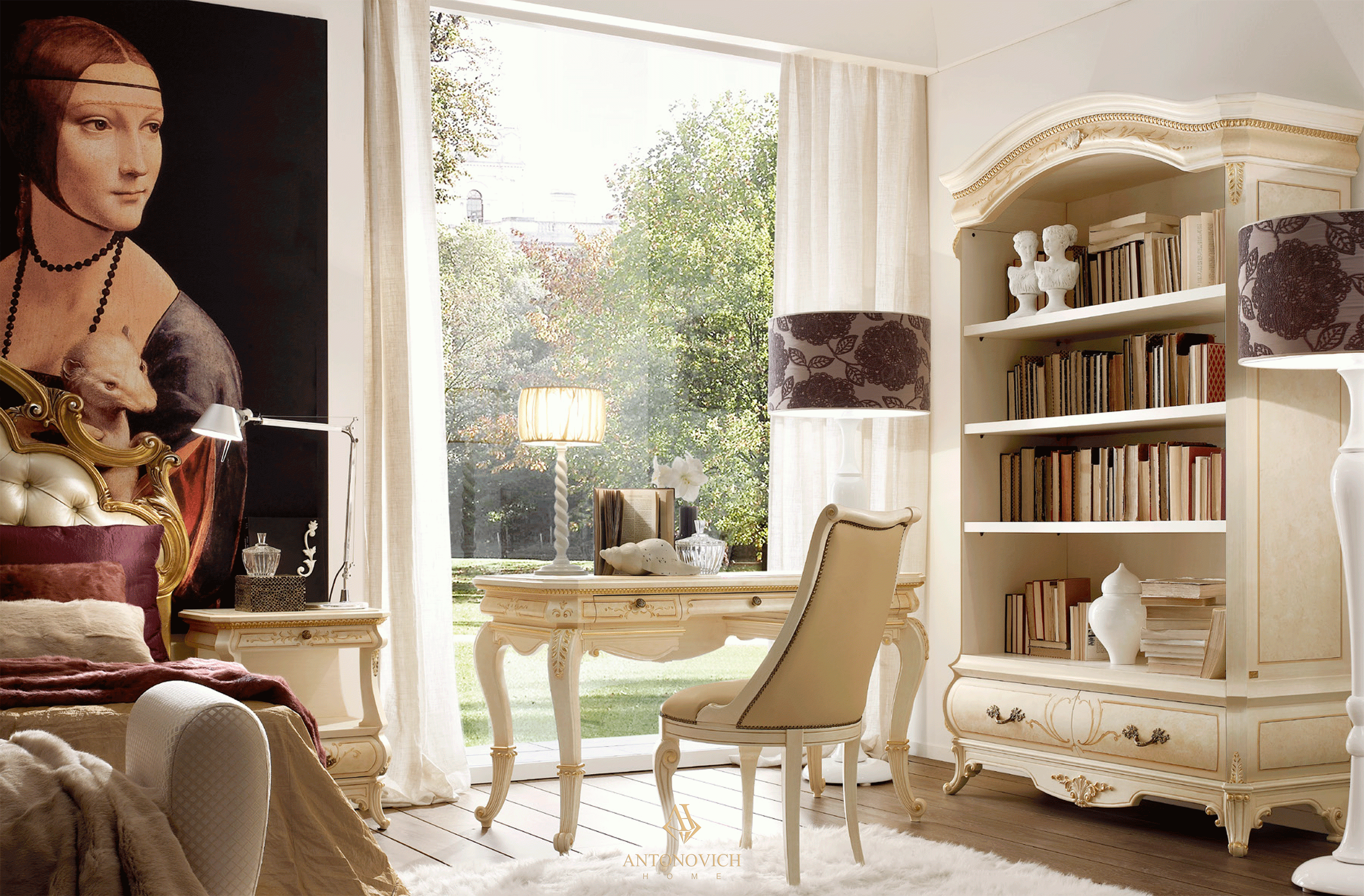 Grilli Rondo Classic Home Office Furniture, view 6