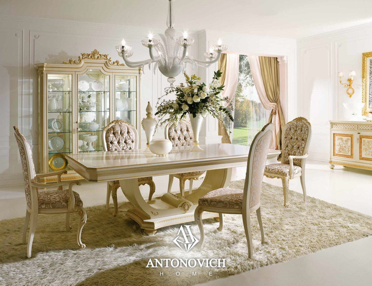 Marzorati EDO laccato Dining Room