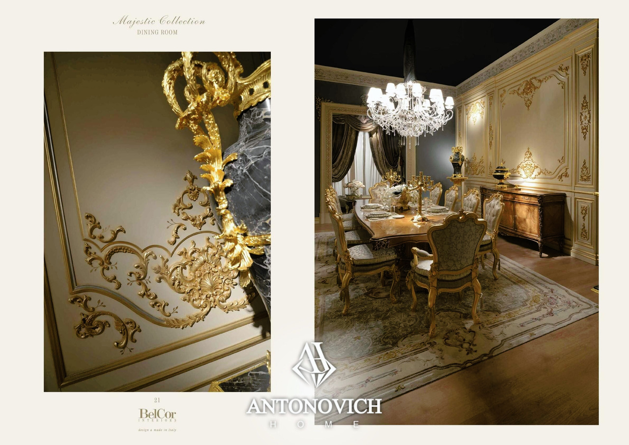 BelCor Interiors Majestic Collection Dining Room, view 6
