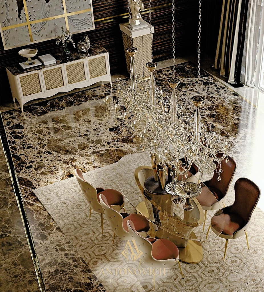 Formenti Dining Room in a London Penthouse