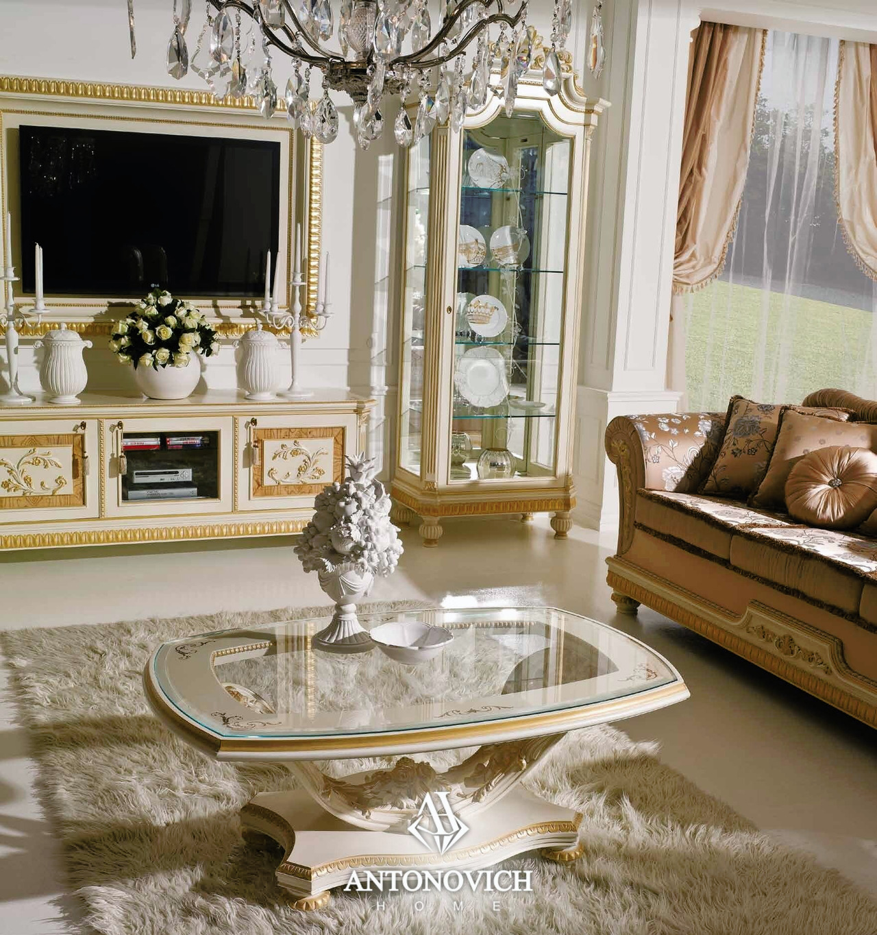 Marzorati EDO laccato Living Room, view 6