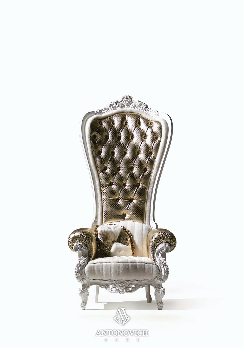 Caspani Tino Throne Chair, view 4