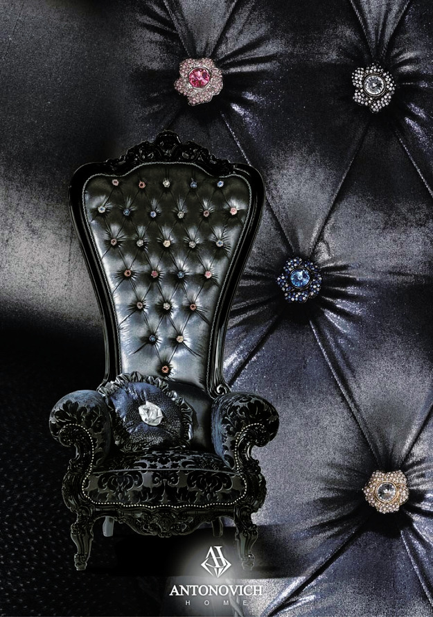 Caspani Tino Throne Chair, view 10