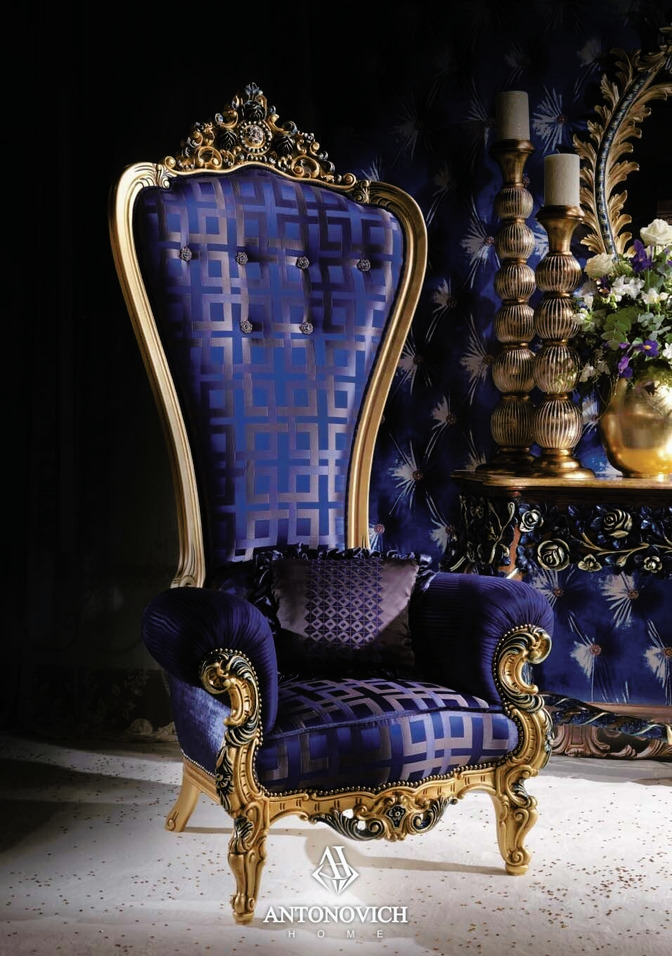 Caspani Tino Throne Chair, view 9
