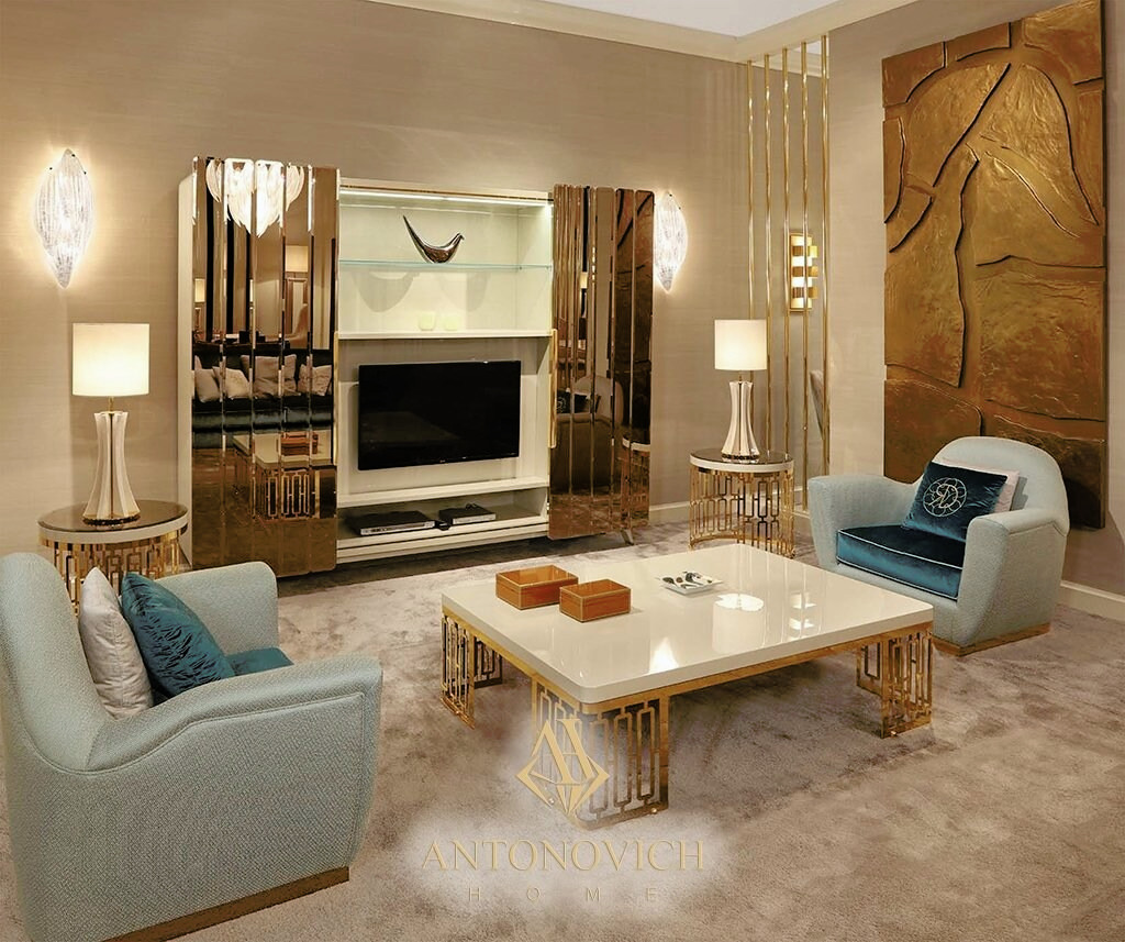 Redeco Unique Living Room