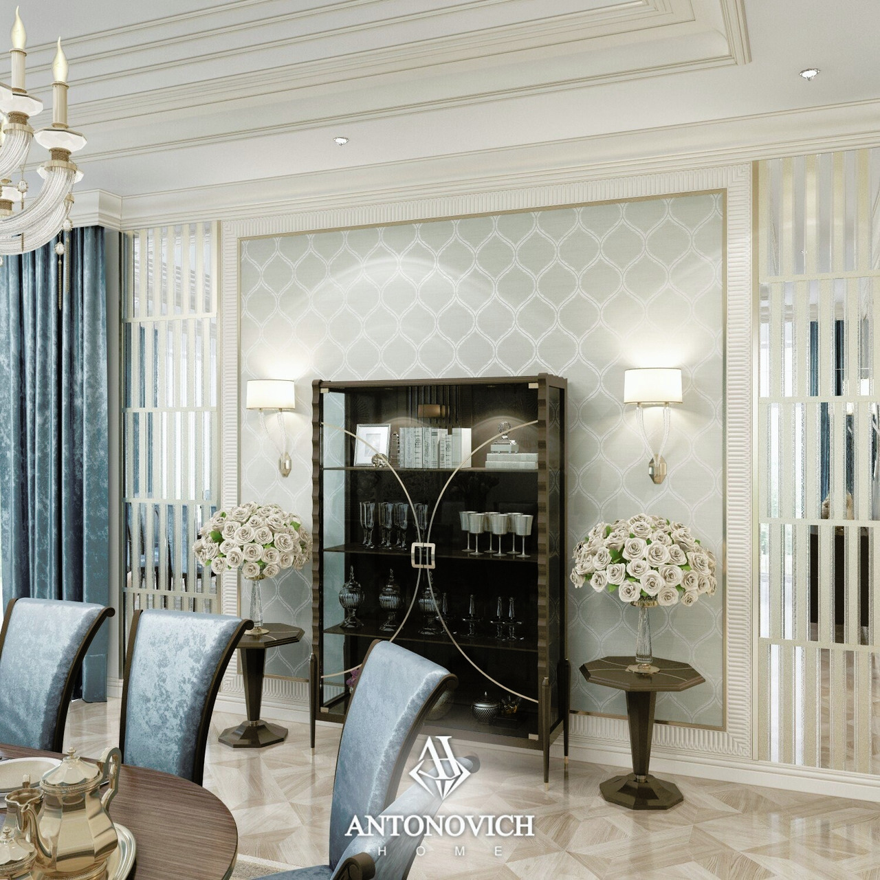 Large Dining Room Design Option, view 8