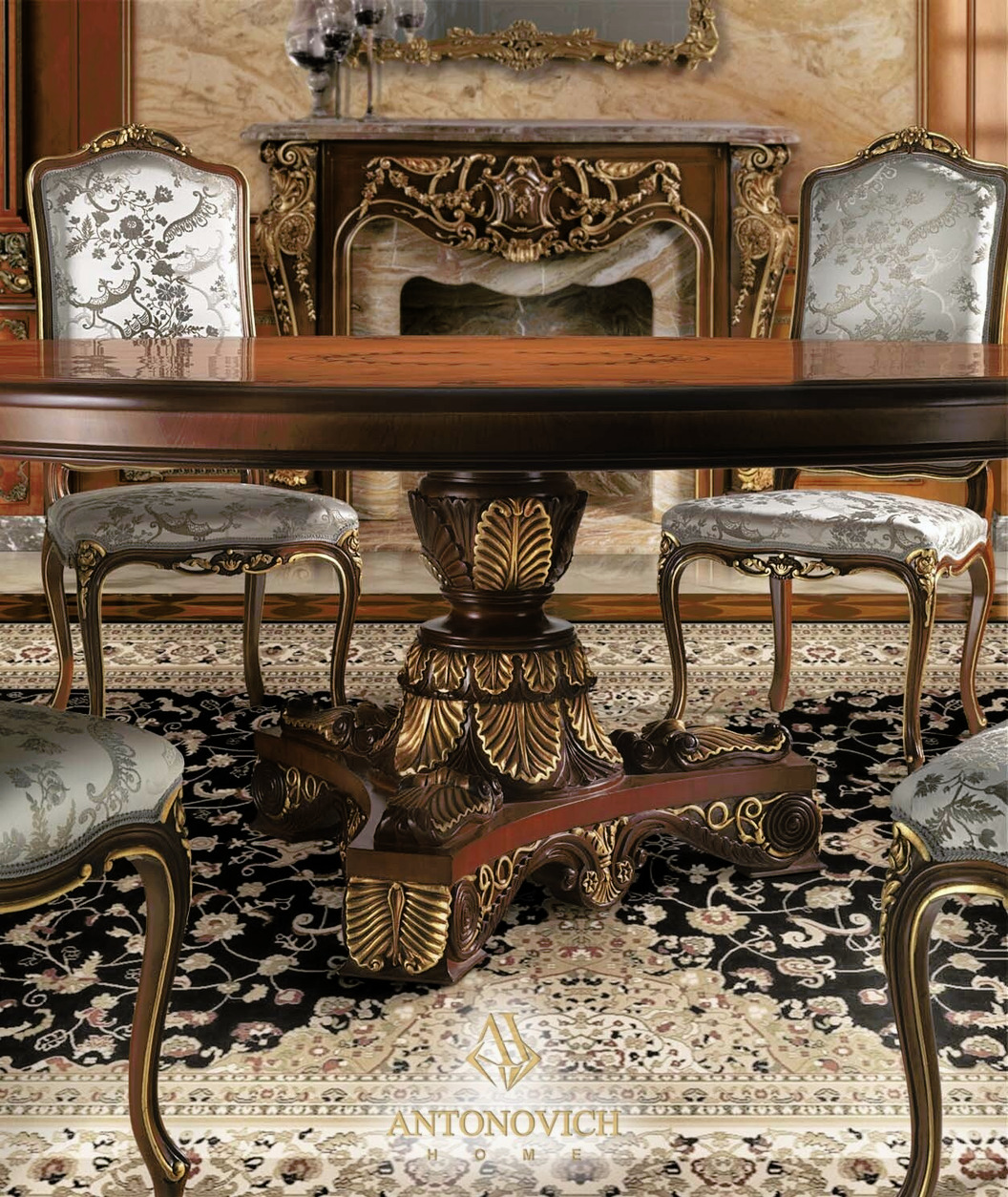 Angelo Cappellini ARETUSI Dining Room, view 2