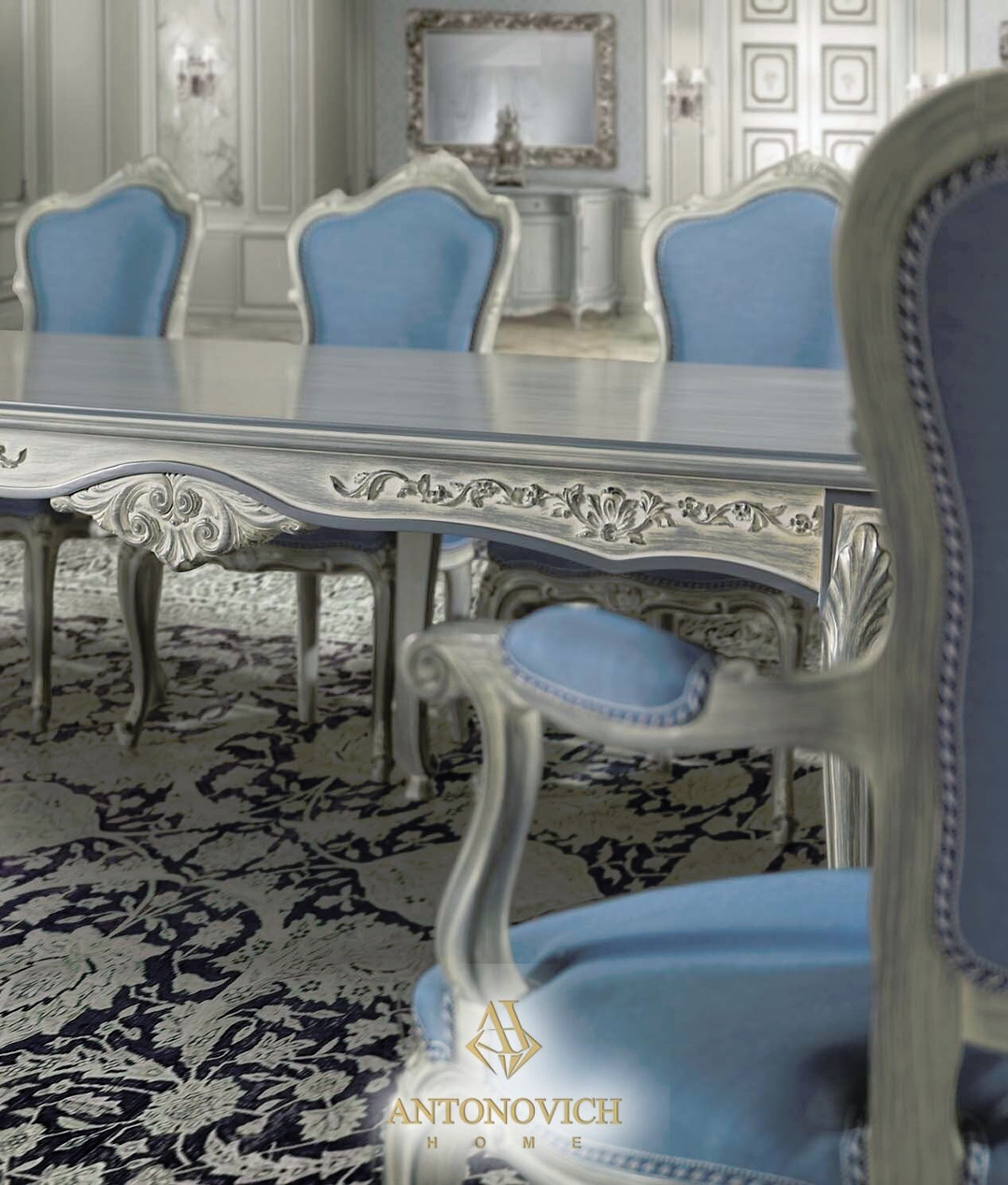 Angelo Cappellini Rodi Dining Room Furniture, view 2