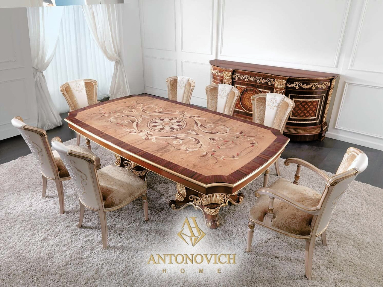 Ceppi Style Luxury Dining Rooms, Italian Dining Furniture, view 6