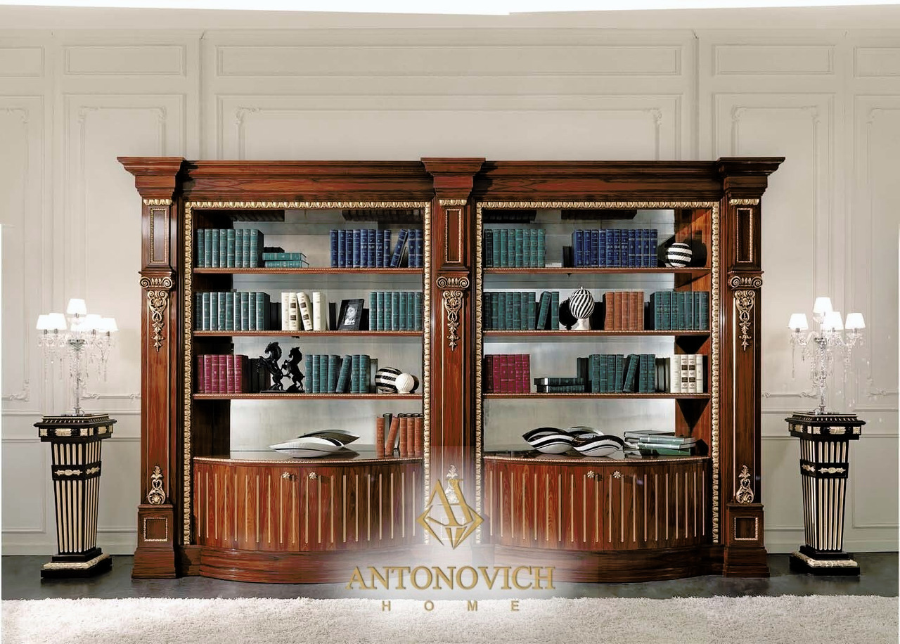 Luxury Boiserie Classic Italian Study