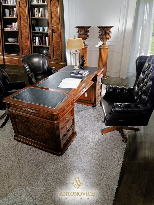 Ceppi Style 1 Luxury Boiserie Study, view 3
