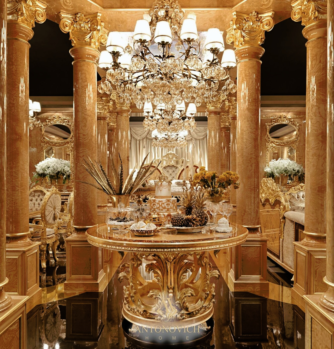 Socci Versailles Living Room Furniture, view 2
