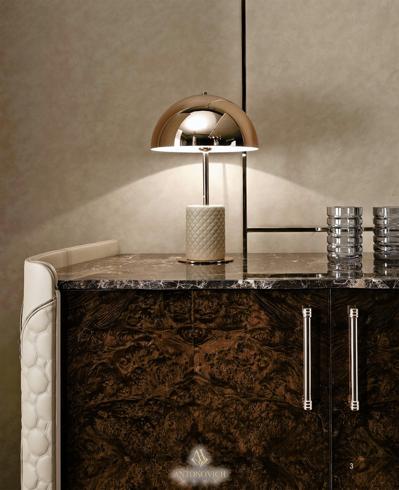 Luigi Volpi Exclusive Interiors Dining Room, view 5