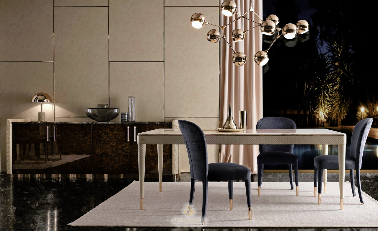 Luigi Volpi Exclusive Interiors Dining Room