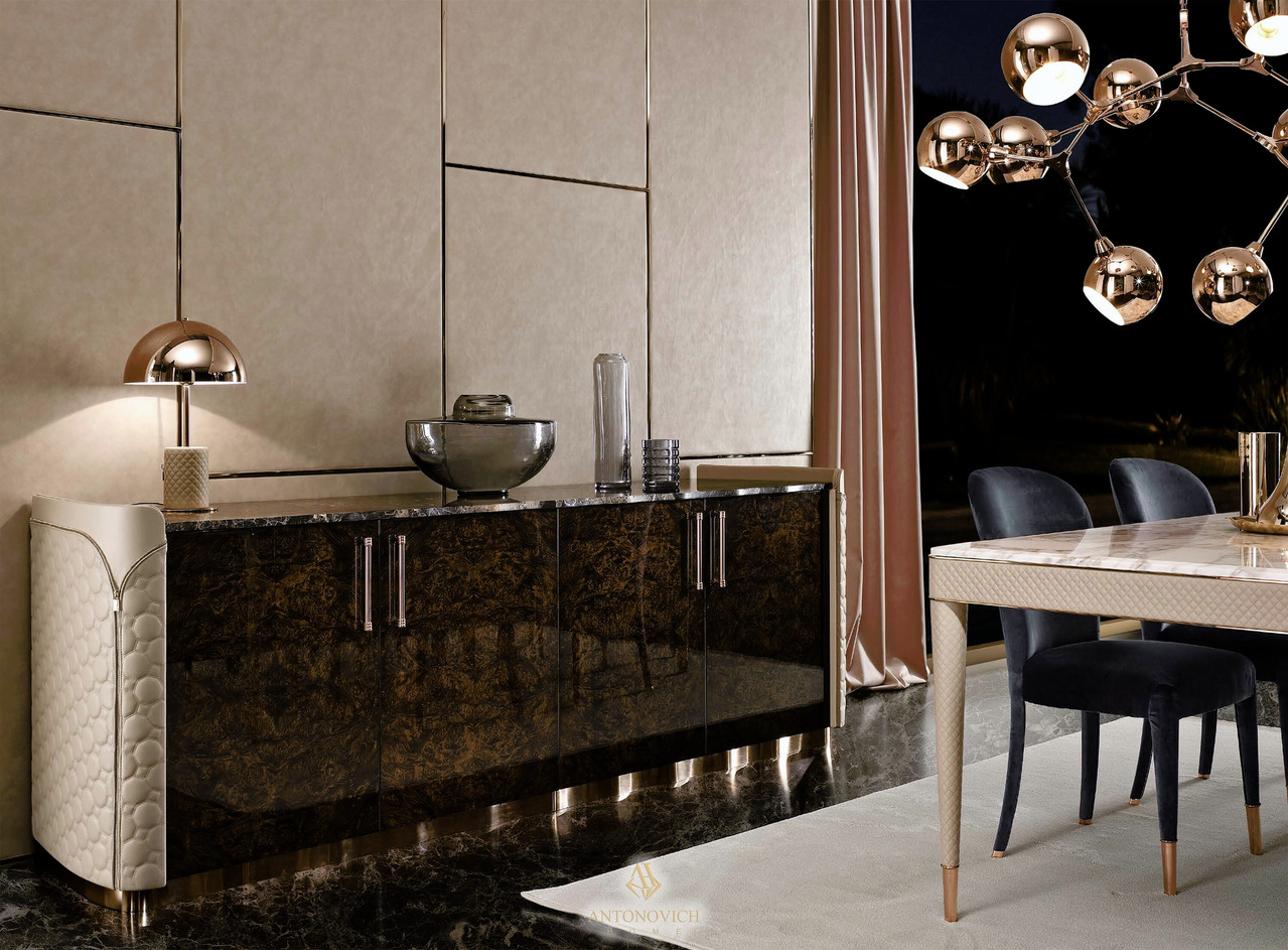 Luigi Volpi Exclusive Interiors Dining Room, view 4