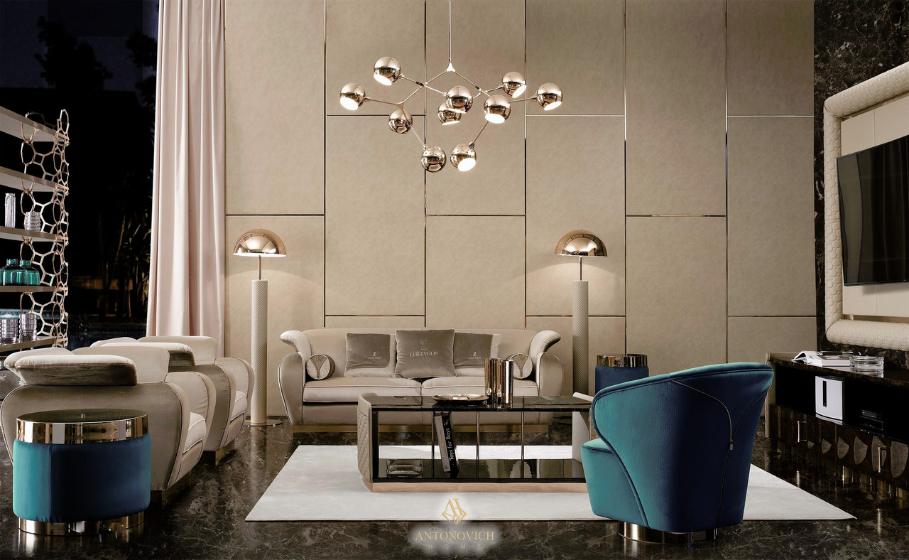 Luigi Volpi Exclusive Interiors Living Room, view 3