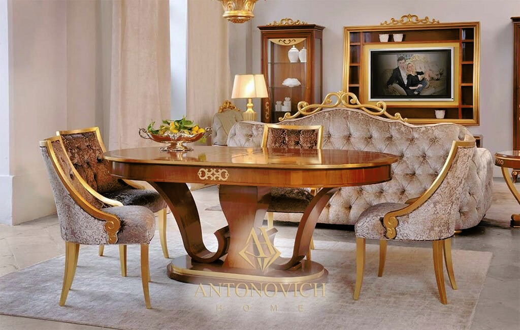 Carpanese Home Giulietta and Romeo Dining Room