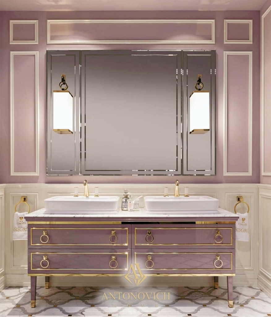 Lutetia Luxury Bathroom Furniture by Oasis, view 3