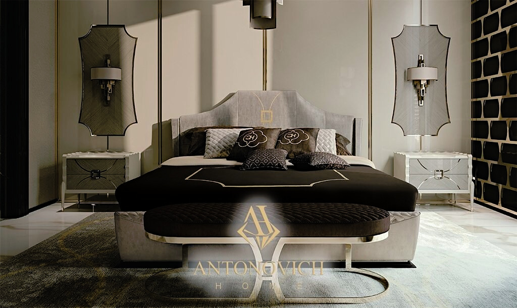 Carpanese Home House of art. Glamour Bedroom