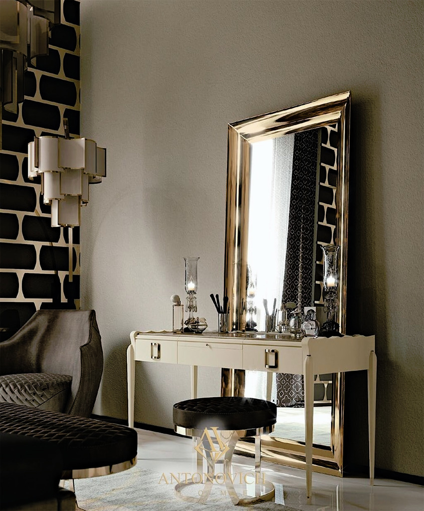Carpanese Home House of art. Glamour Bedroom, view 4