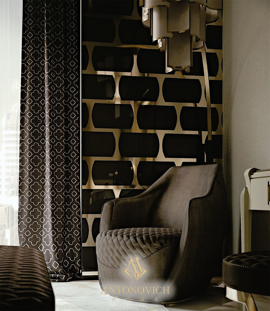 Carpanese Home House of art. Glamour Bedroom, view 6