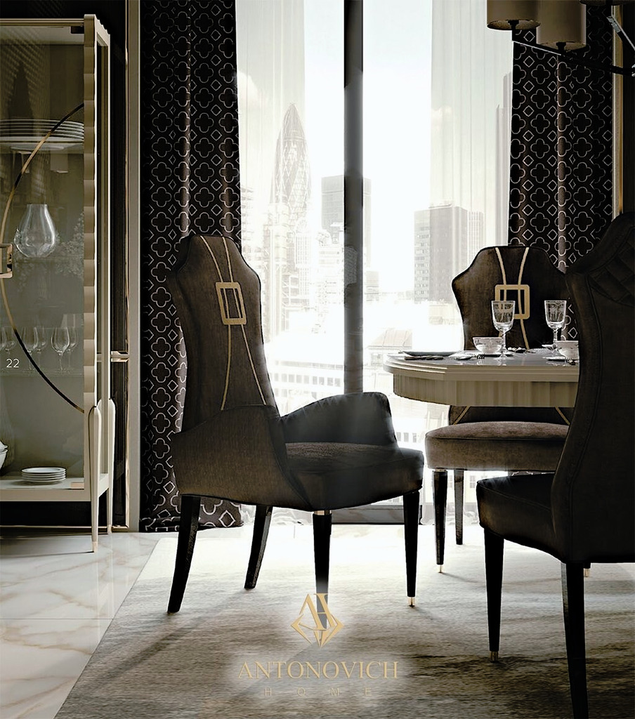 Carpanese Home House of art. Glamour Dining Room, view 3