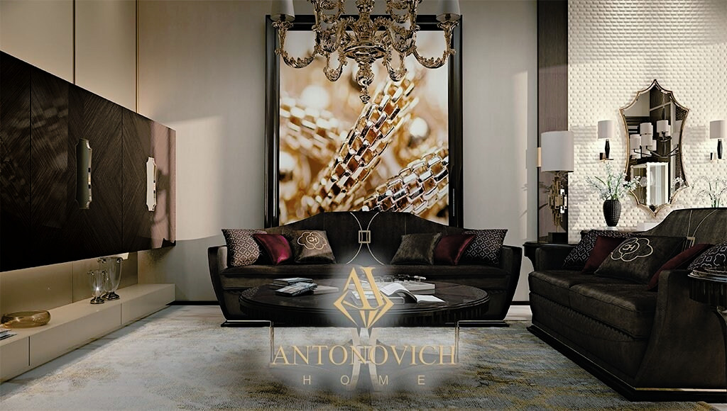 Carpanese Home House of art. Glamour Living Room