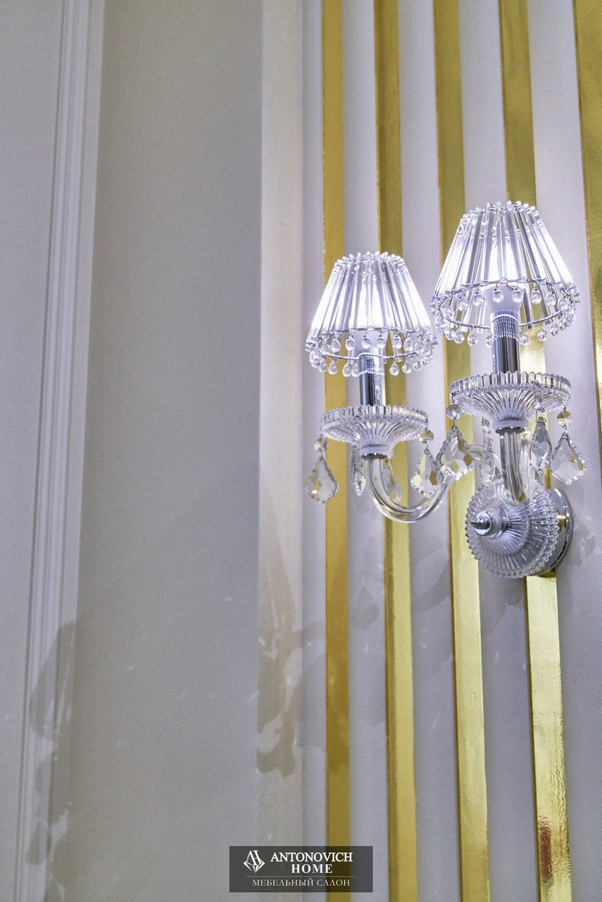 Crystal-Shade Wall Lights, view 3