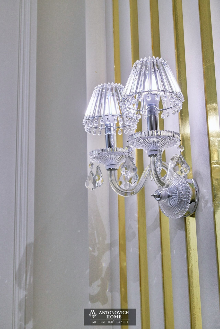 Crystal-Shade Wall Lights, view 4