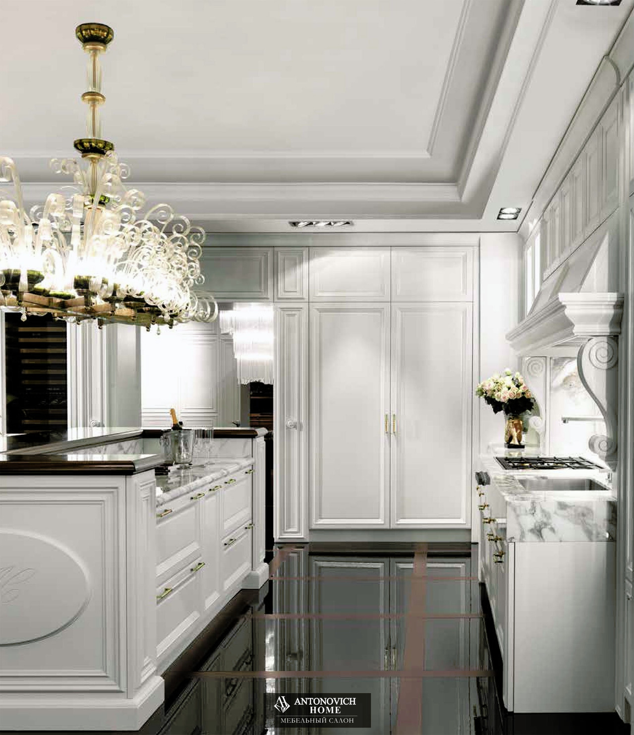 Castagna Cucine Roma Kitchen, view 2