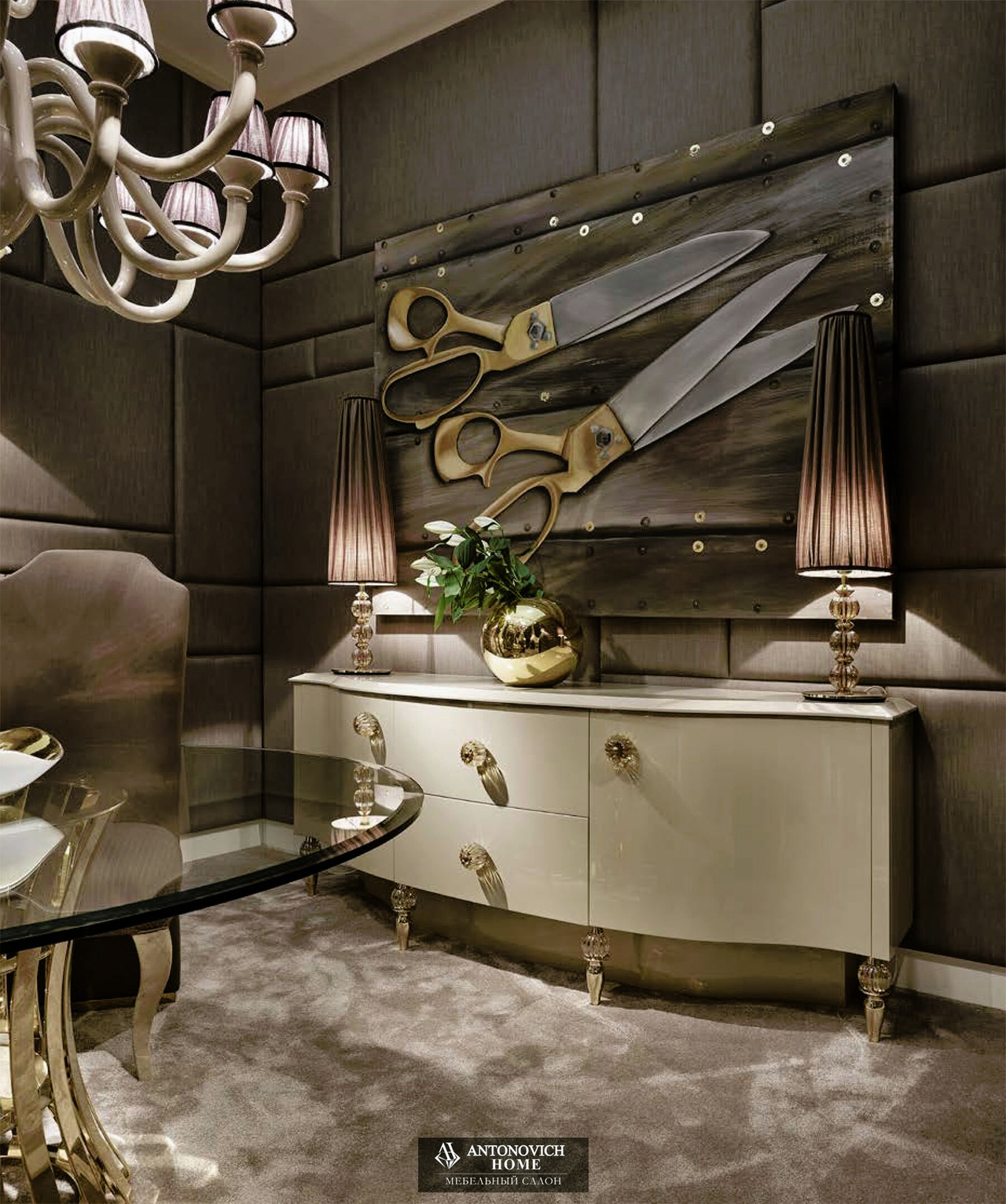 Dolfi FD Collection Dining Room, view 4