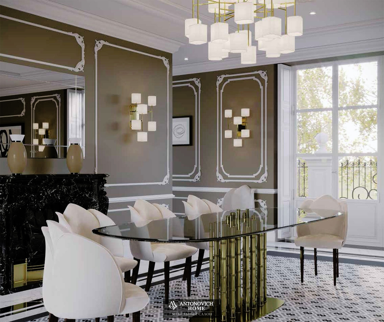 Fertini Casa Lotus Dining Collection, view 4