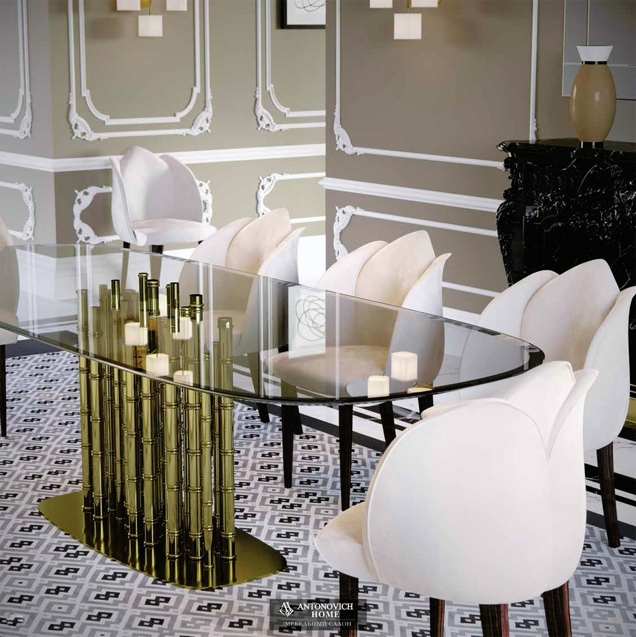 Fertini Casa Lotus Dining Collection, view 3