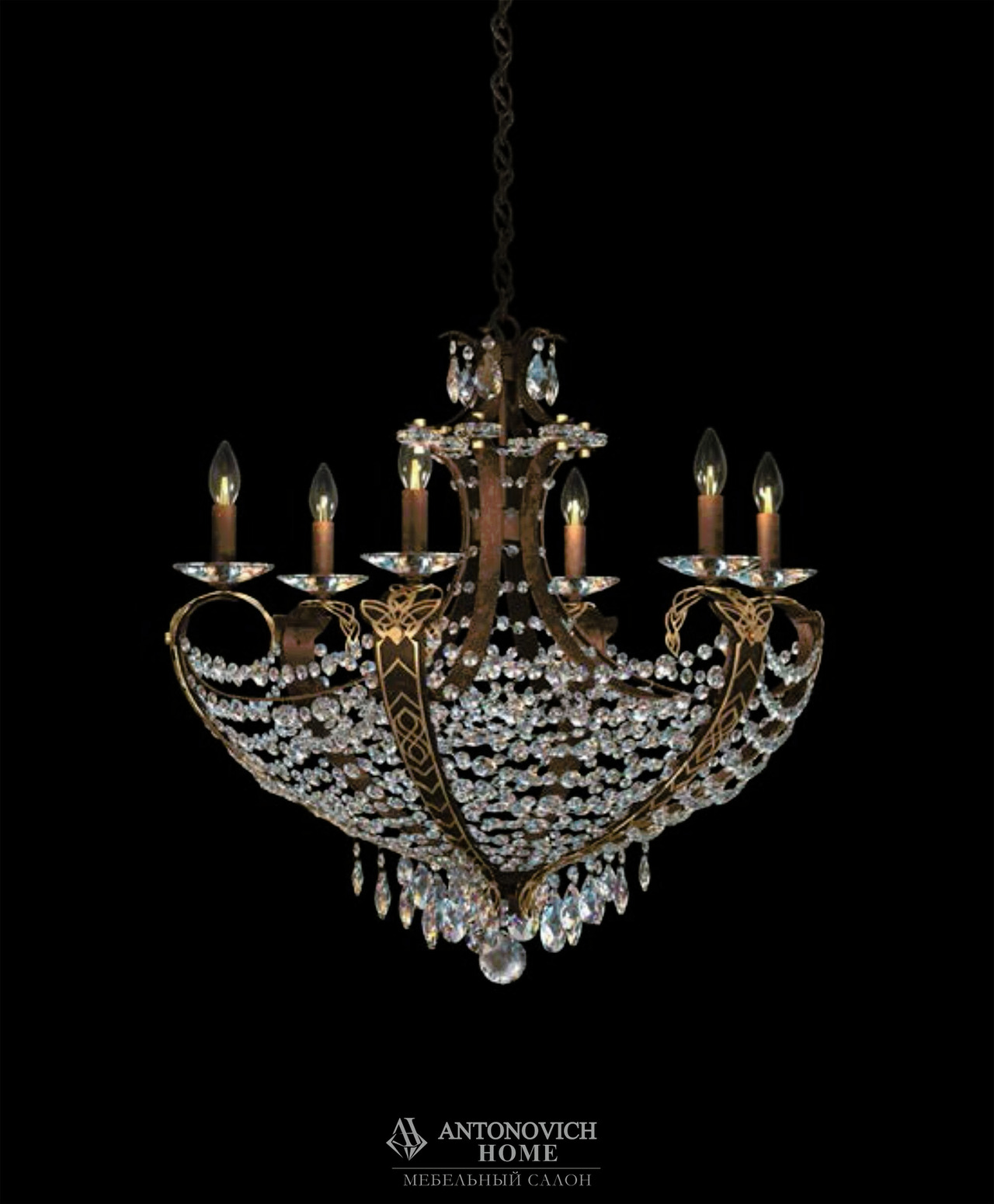 Schonbek Crystal Chandelier Collection, view 2