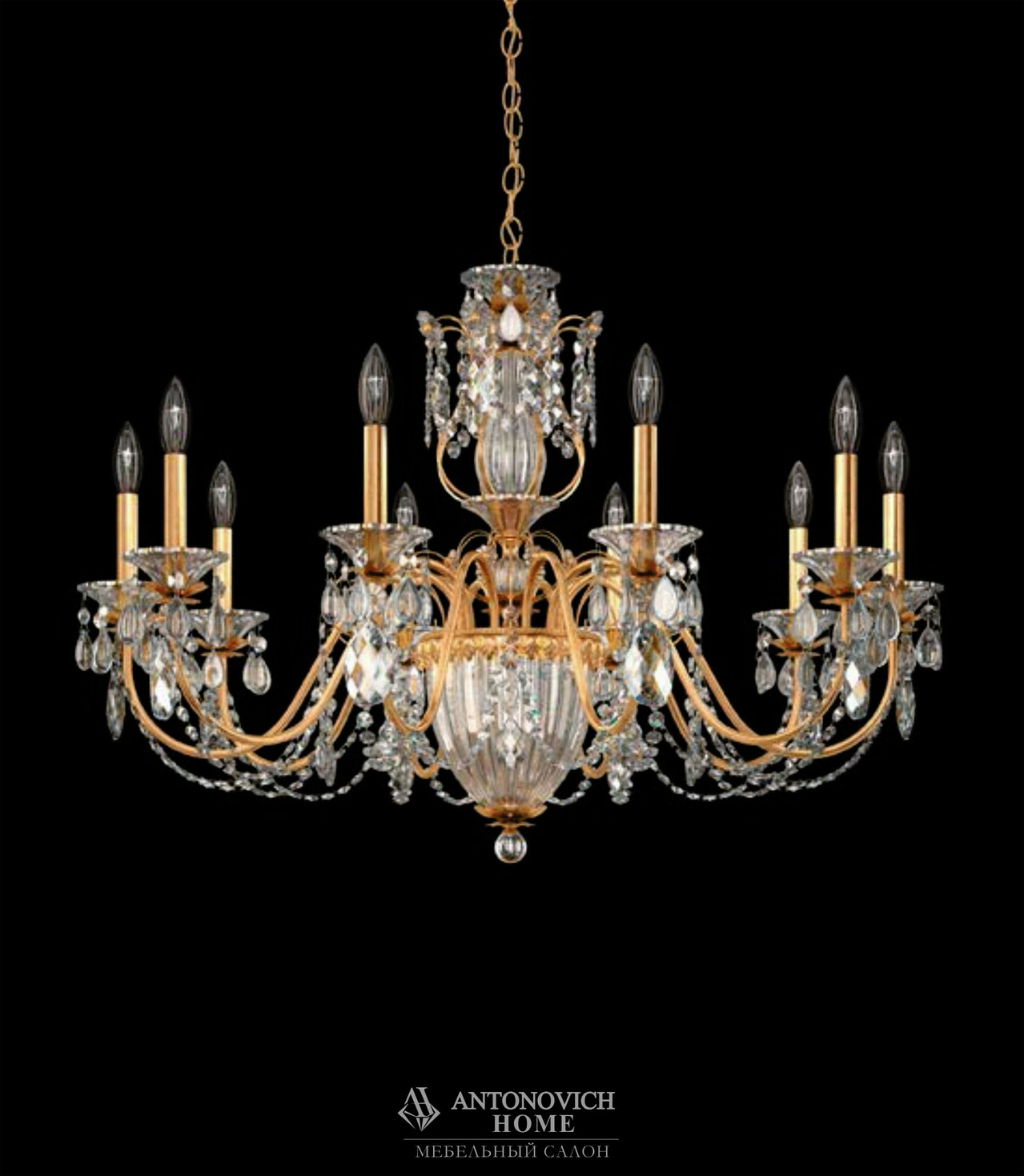 Schonbek Crystal Chandelier Collection, view 4