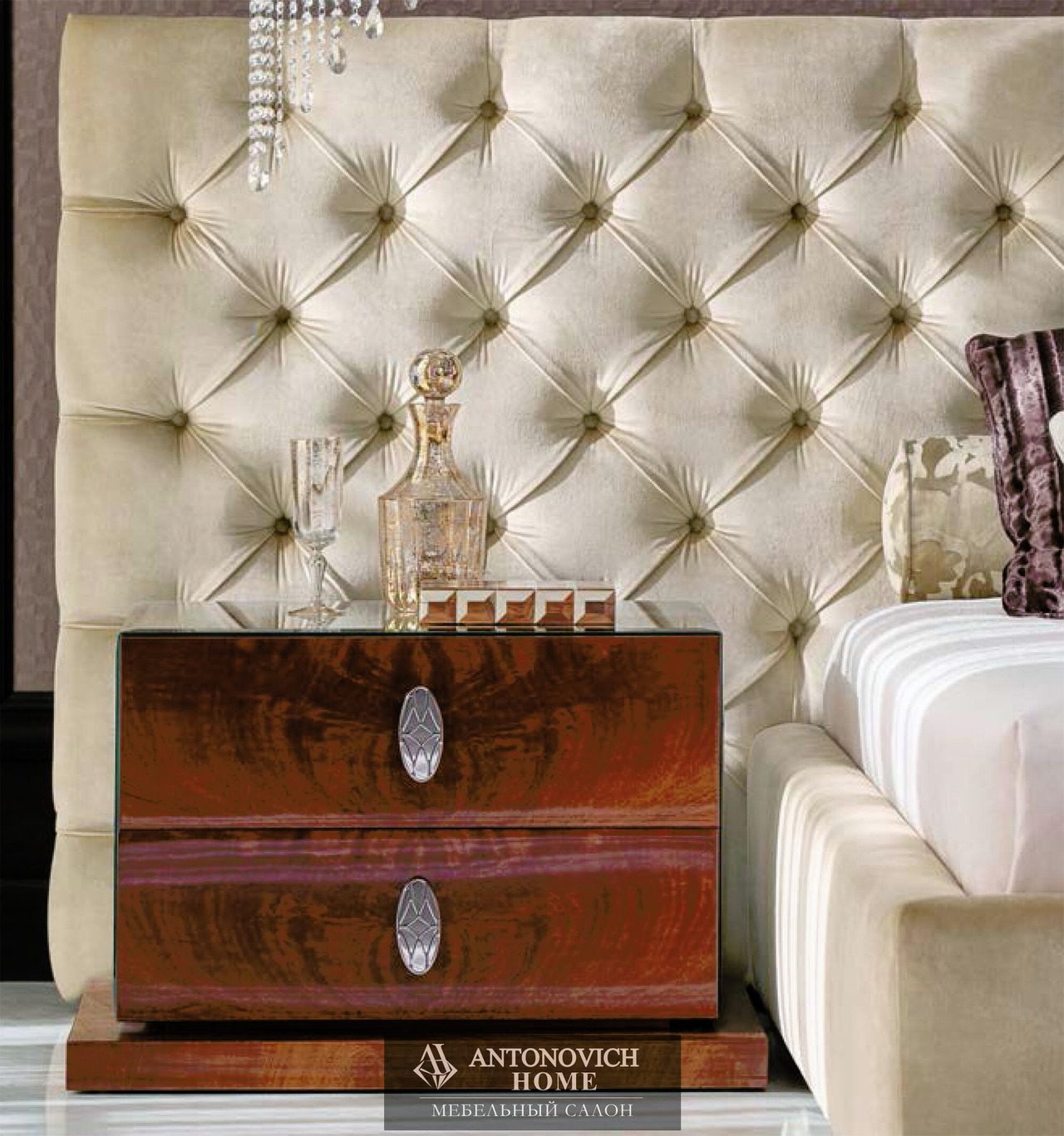 Angelo Cappellini GLOSSY CHIC Bedroom, view 3