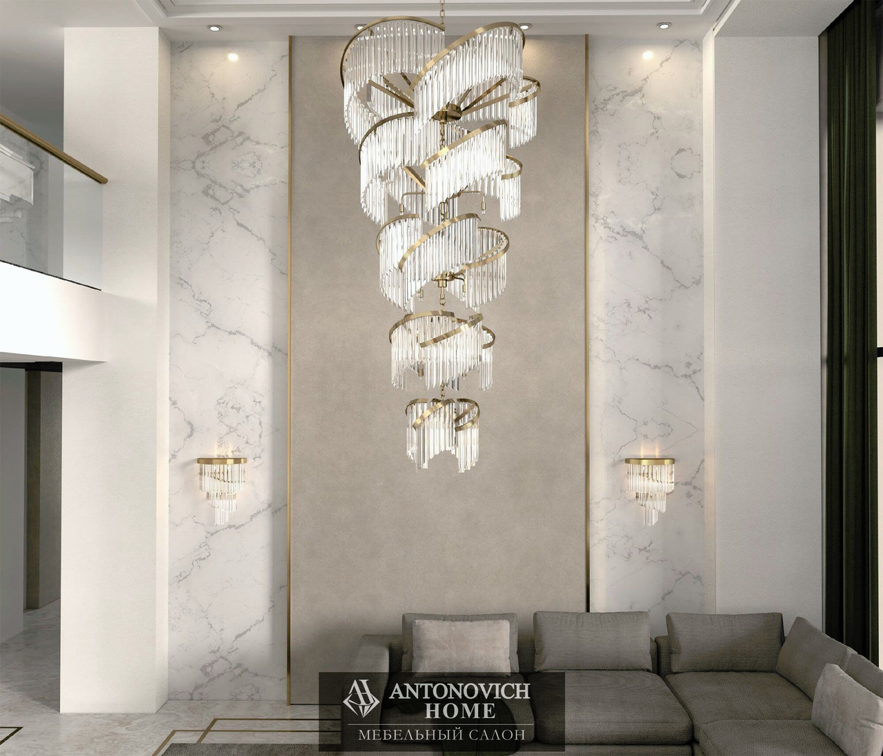 Castro Lighting Twist Modern Light, view 3