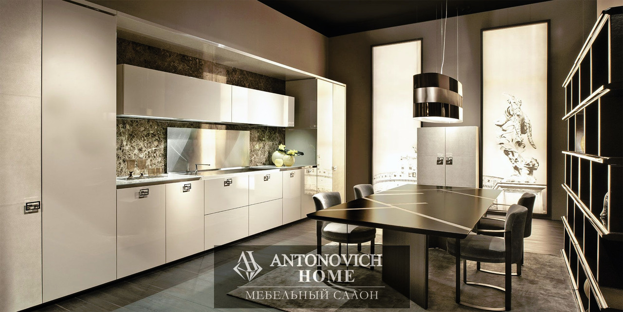 Villa Ada Kitchen by Fendi Casa, view 14