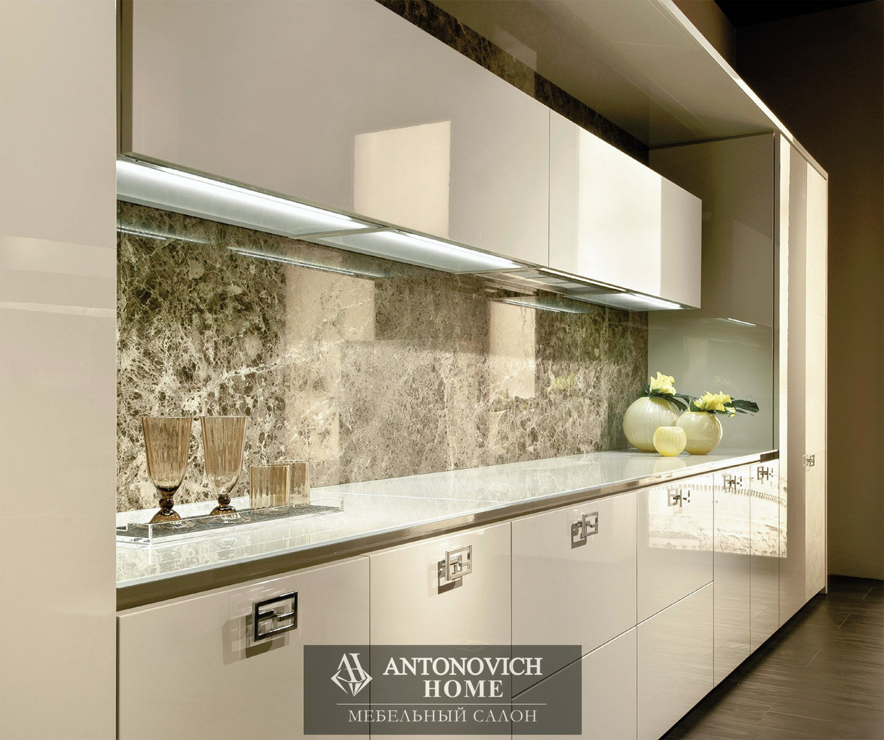 Villa Ada Kitchen by Fendi Casa