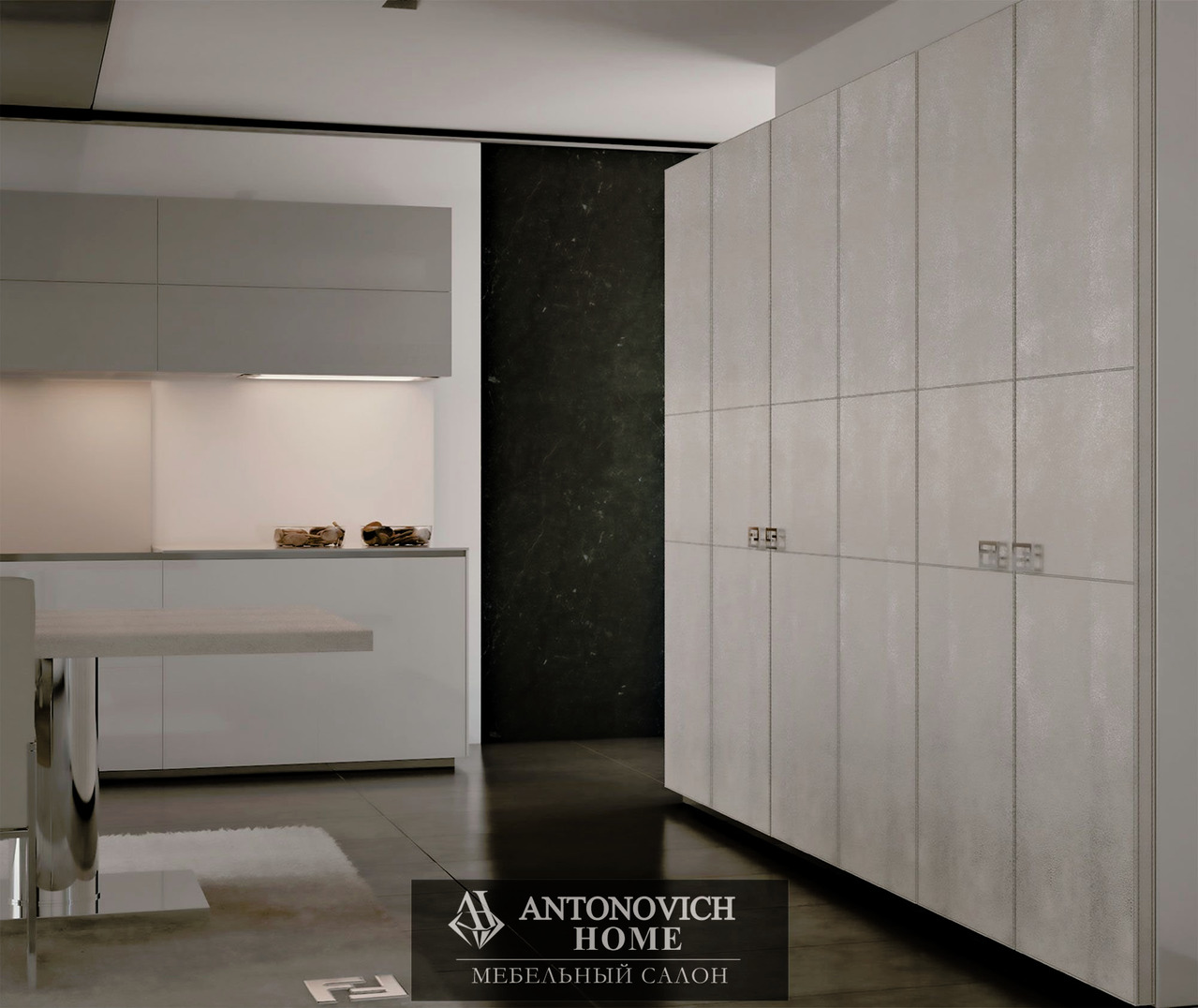 Villa Ada Kitchen by Fendi Casa, view 3