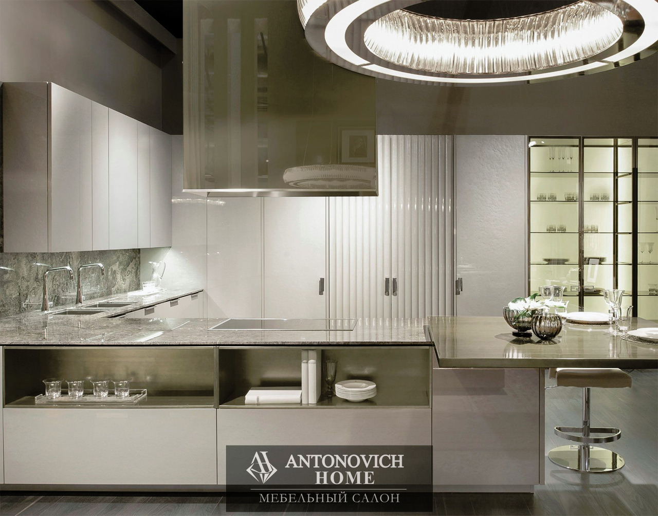 Villa Ada Kitchen by Fendi Casa, view 10